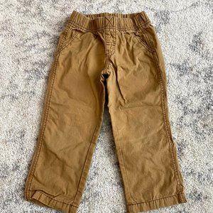 Elastic Waist Khaki Pant